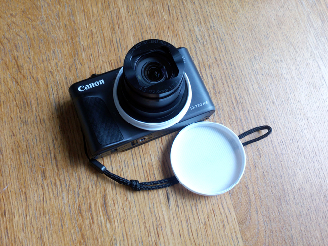 Dust Protector & Lens Hood for Canon PowerShot SX730 HS 3D Print 146962 Dust Protector & Lens Hood for Canon PowerShot SX730 HS 3D Print 146962