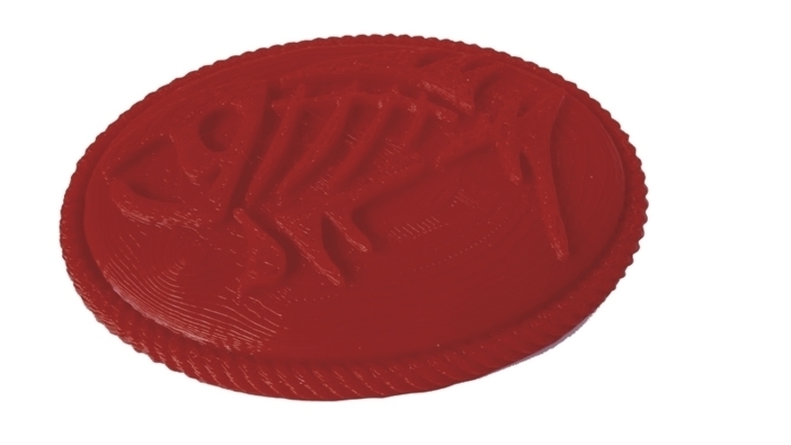 Fishy Plaque 3D Print 147036 Fishy Plaque 3D Print 147036