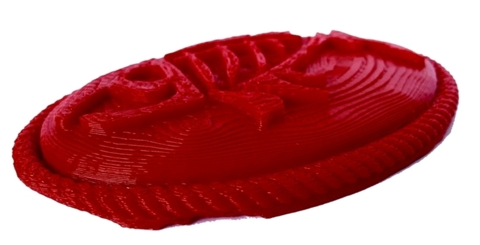 Fishy Plaque 3D Print 147039 Fishy Plaque 3D Print 147039