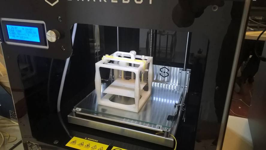 Mini 3D Printer (FULL PRINTABLE) Principle of Operation 3D Print 147051 Mini 3D Printer (FULL PRINTABLE) Principle of Operation 3D Print 147051