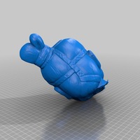 Small Terra-Cotta Warriors HEAD 3D Printing 14714