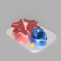 Small Geneva Mechanism in Fusion 360 3D Printing 147263