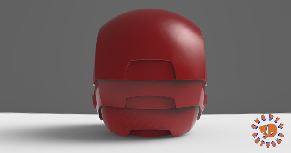 Iron Man Helmet (High Res) 3D Print 147278
