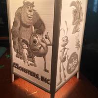 Small Disney Pixar Lamp Shade 3D Printing 147326