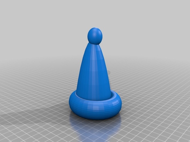 hollow santa hat 3D Print 14737