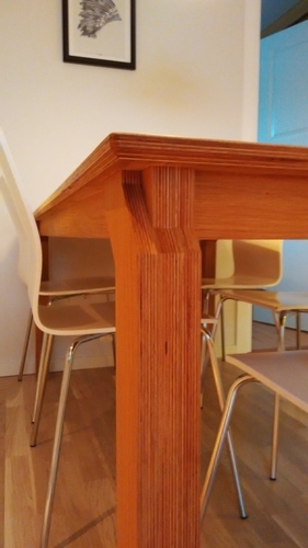 Slotted Table 3D Print 147449 Slotted Table 3D Print 147449