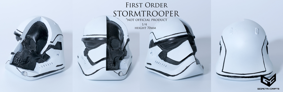 First Order Storm Trooper Skull 3D Print 147690 First Order Storm Trooper Skull 3D Print 147690