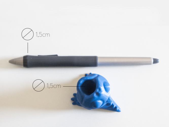 Wacom Dragon Pen Holder 3D Print 147704