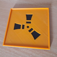 Small Rust Coaster 3D Printing 147717