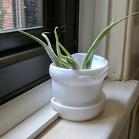 Small windowsill planter 3D Printing 147726