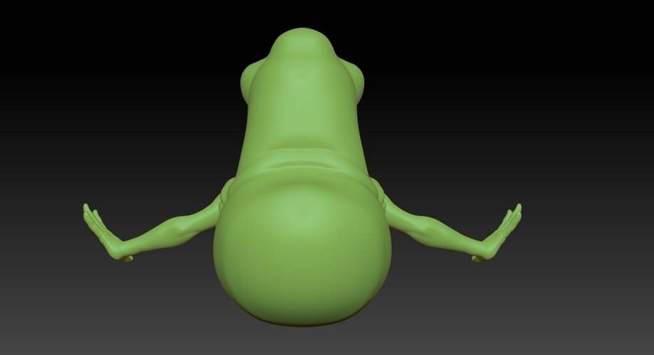 Slimer from The Real Ghostbuster 3D Print 147905