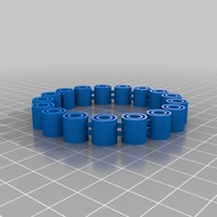 Small My Customized Flexy Jingly Bracelet (1) 3D Printing 14798