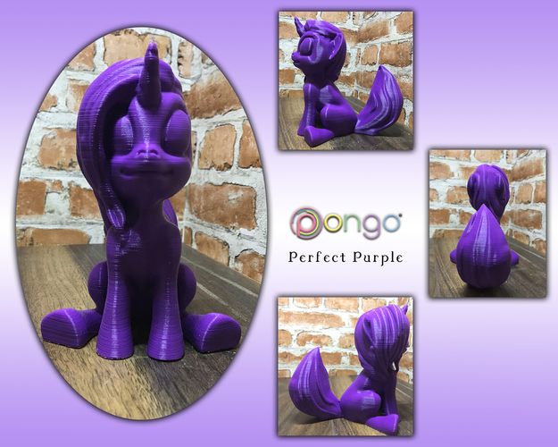 MLP Based Unicorn (Easy Print No Supports ) 3D Print 148012