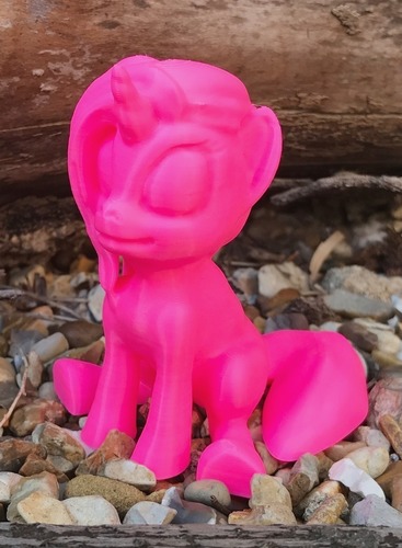 MLP Based Unicorn (Easy Print No Supports ) 3D Print 148016