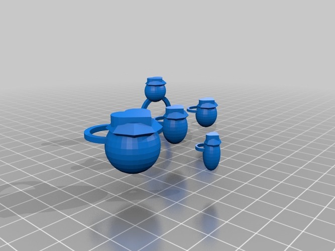 heart felt jewelry set 3D Print 14806 heart felt jewelry set 3D Print 14806