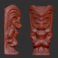 Small Brady Tiki Idol 3D Printing 148086