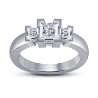Small Exclusive Wedding Ring Design 3D CAD Model In STL Format 3D Printing 148103