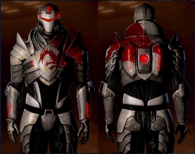 Blood Dragon Helmet Mass Effect 2 3D Print 148175