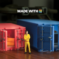 Small Cargo Container (Large) 3D Printing 148322