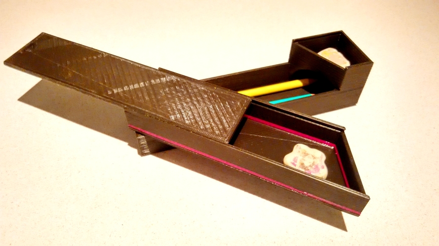 Old School Pen/Pencil Holder 3D Print 148349 Old School Pen/Pencil Holder 3D Print 148349