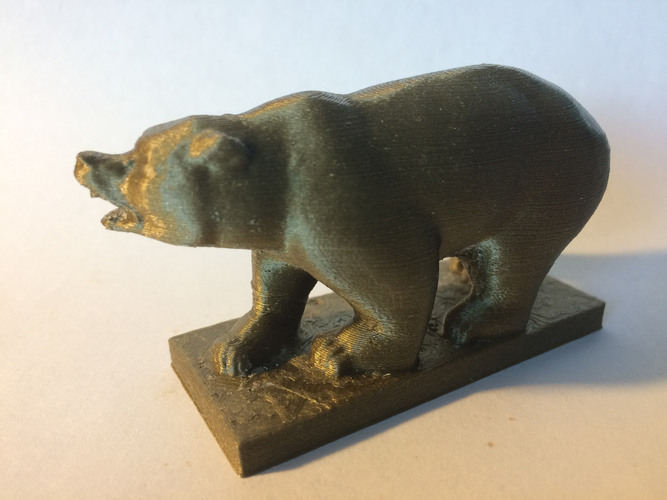 Grizzly Bear Statue - University of California Berkeley 3D Print 148506
