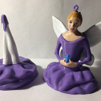 Small Snowflake Fairy Ornament 3D Printing 148514
