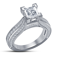 Small 3D Jewelry CAD Model For Beautiful Wedding Ring In STL Format 3D Printing 148542