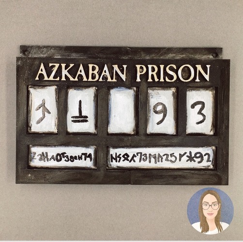 Harry Potter Prison of Azkaban Sign 3D Print 148585