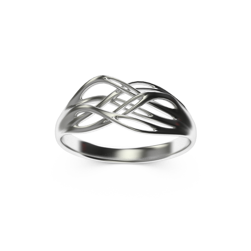 Roots shape ring 3D Print 14859