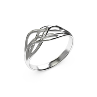 Small Roots shape ring 3D Printing 14860