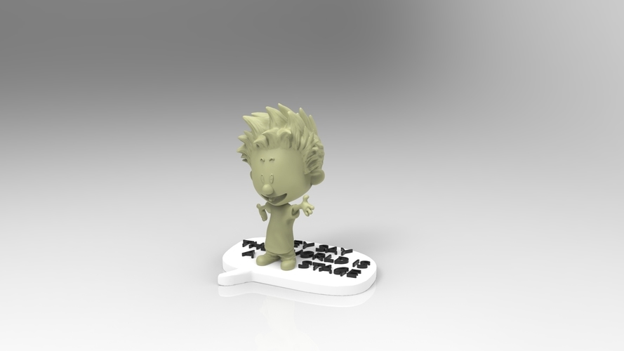calvin 3D Print 148674 calvin 3D Print 148674