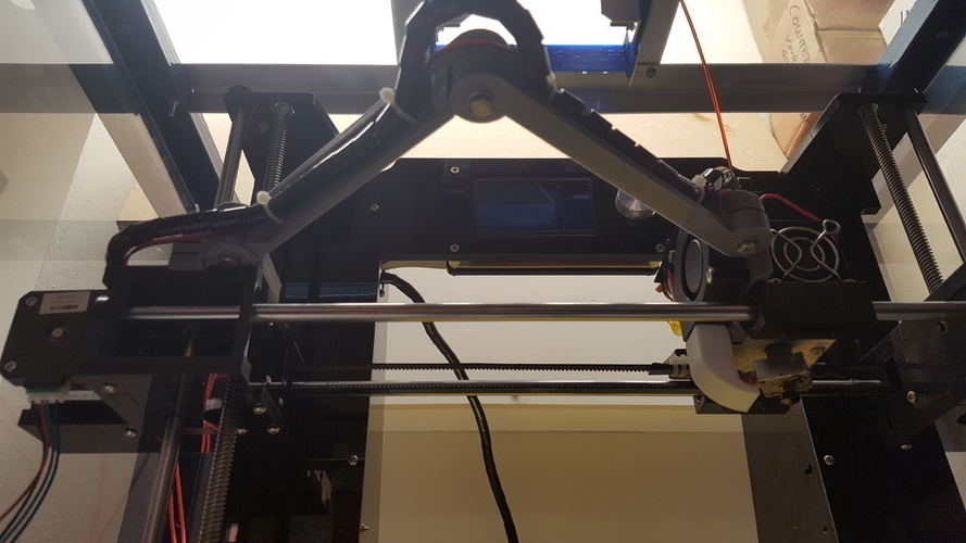Anet A6 Cable holder X wagon 3D Print 149077