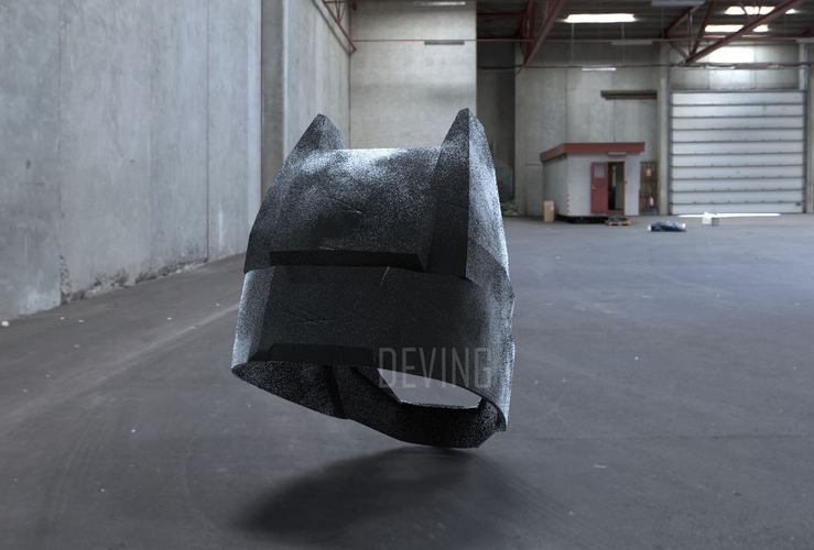 Armored Batman Helmet BvS DOJ 3D Print 149215