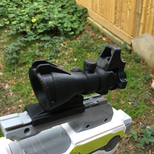 Nerf Gun Scope - ACOG Sight  3D Print 149323