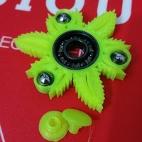 Small Peace 420 Hand Spinner - 420 Fidget Spinner - Fidget Toy  3D Printing 149433