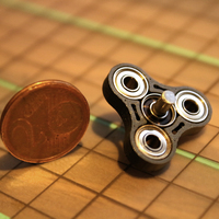 Small Trini Fidget Spinner  3D Printing 149616