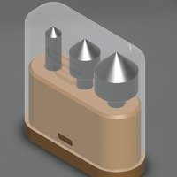 Small Chamfer Drill Bit Box 3D Printing 149687