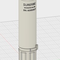 Small Airsoft Surefire 556 Supressor 3D Printing 149761