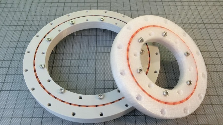 Slew Bearing, parametric Design with Fusion 360 3D Print 149810