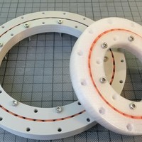 Small Slew Bearing, parametric Design with Fusion 360 3D Printing 149810