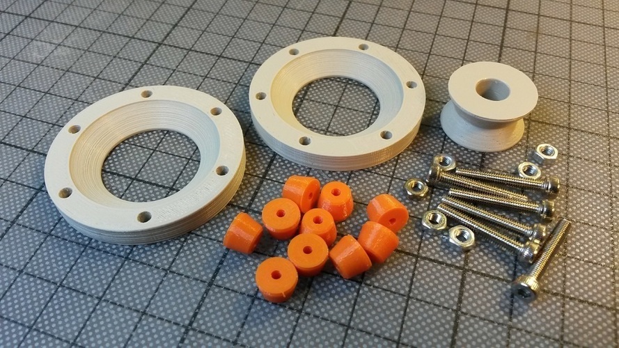 Slew Bearing, parametric Design with Fusion 360 3D Print 149812