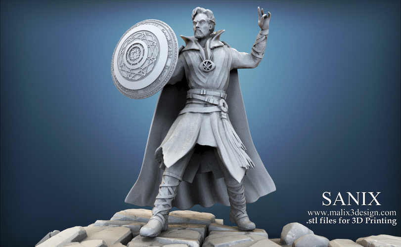 Avenger Scene – Doctor Strange 3D Model for 3D Printing 3D Print 149851