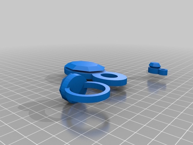 lara bracelet charm, pendant and finger ring 3D Print 15043 lara bracelet charm, pendant and finger ring 3D Print 15043