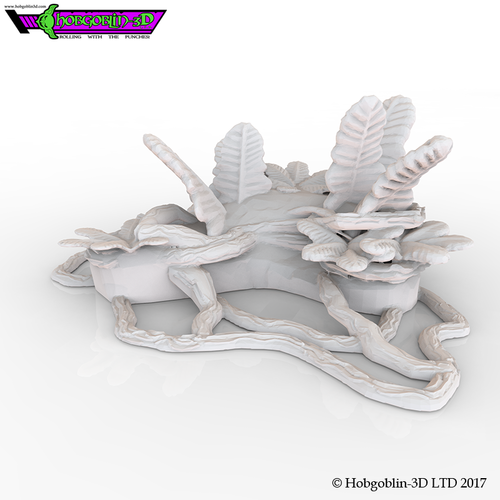 HG3D Fern Clusters 3D Print 150559 HG3D Fern Clusters 3D Print 150559