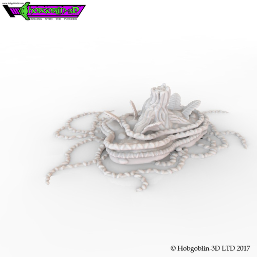 HG3D Root Cluster 02 3D Print 150575 HG3D Root Cluster 02 3D Print 150575