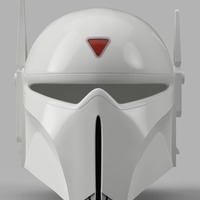 Small Imperial Super Commando Helmet (Star Wars) 3D Printing 150880