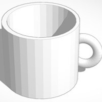 Small measure coffee mug 3D Printing 15107