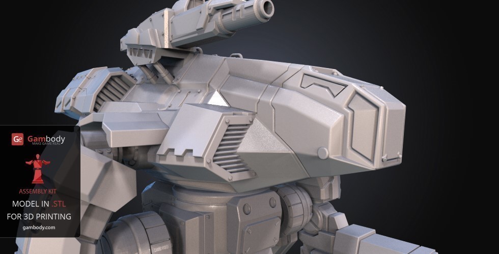 FanArt Battletech Marauder 3D Model Assembly Kit 3D Print 151210