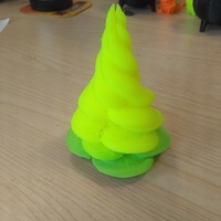 Small Christmas Tree Isosurface 3D Printing 151221