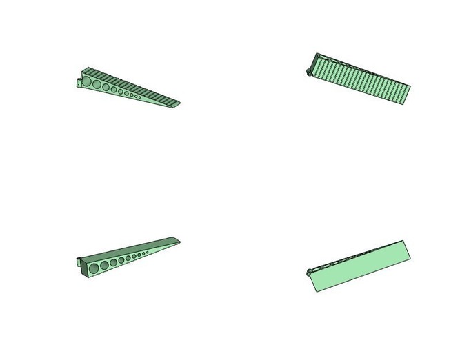 RC mobile Bridge for Crawler Scaler Trucks Cars 3D Print 151448 RC mobile Bridge for Crawler Scaler Trucks Cars 3D Print 151448